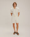 Short Fit Relax Blanco,BLANCO HUESO